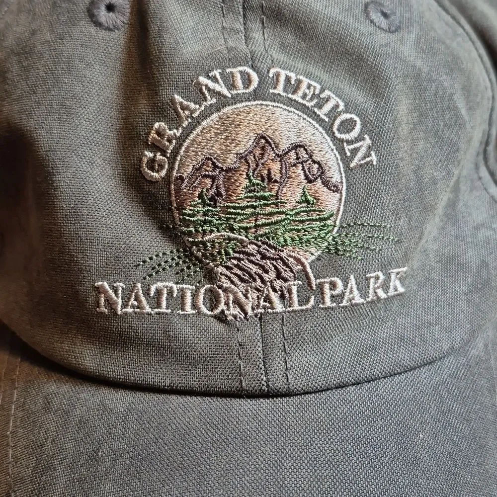Grand Teton National Park Velcroback Hat